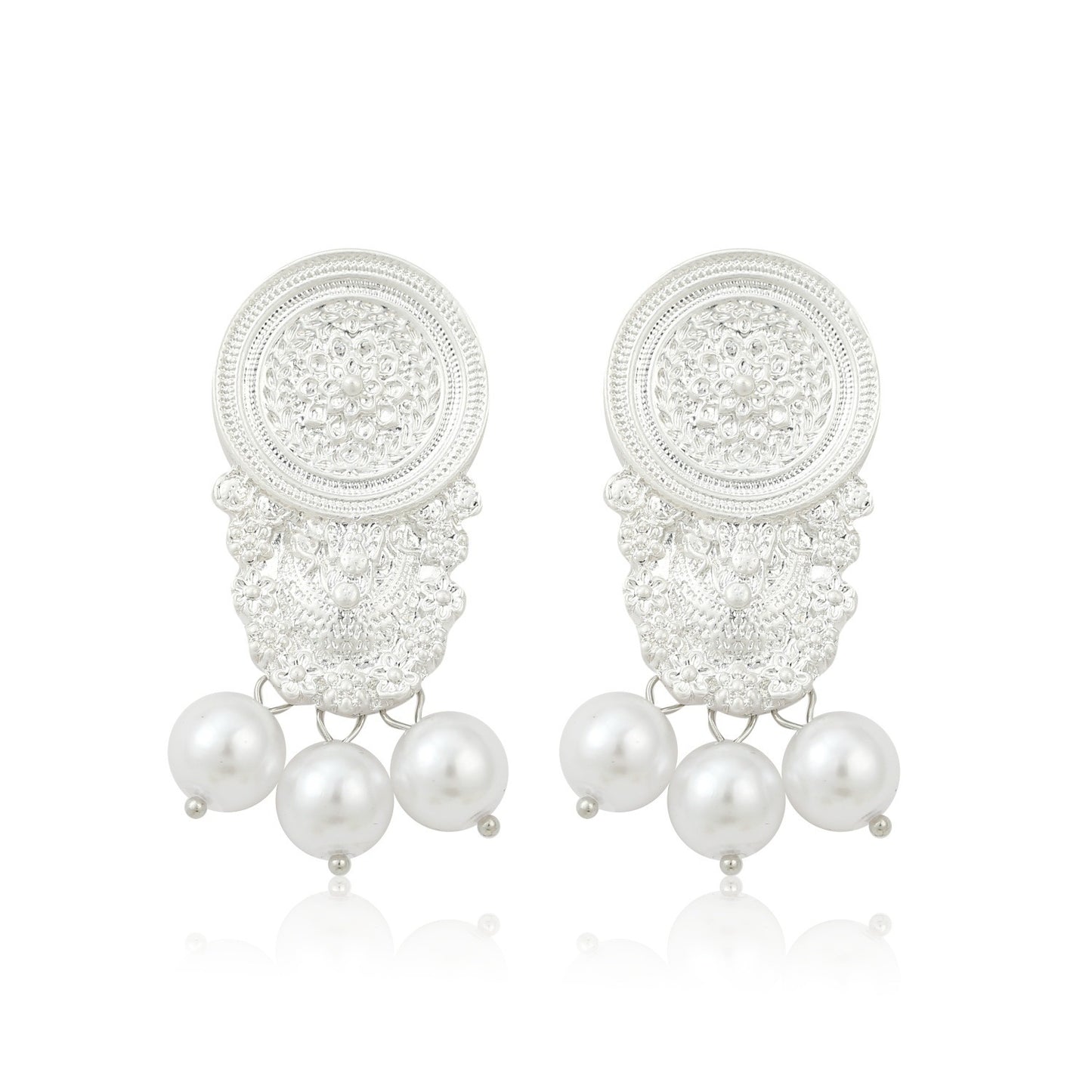 Cross-border Vintage Ethnic Earrings Exaggerated Retro Earrings Chinese Style Jewelry
