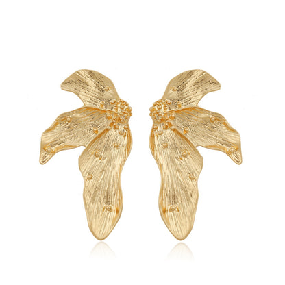 Cross-border Vintage Ethnic Earrings Exaggerated Retro Earrings Chinese Style Jewelry